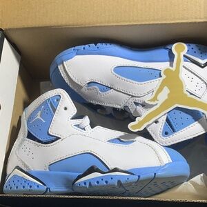 Jordan Kids Sneakers White and Blue